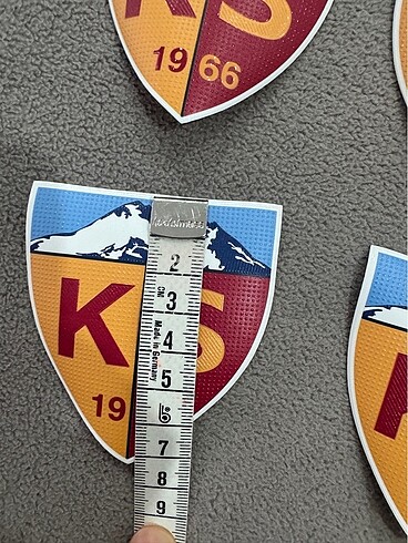 m Beden 4 adet kayserispor kabartma arma
