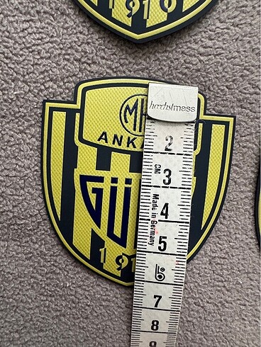 l Beden 4 adet ankaragücü kabartma arma