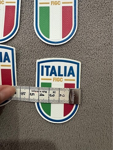 4 adet kabartma arma. Ütü baskıdır - Görsel 5