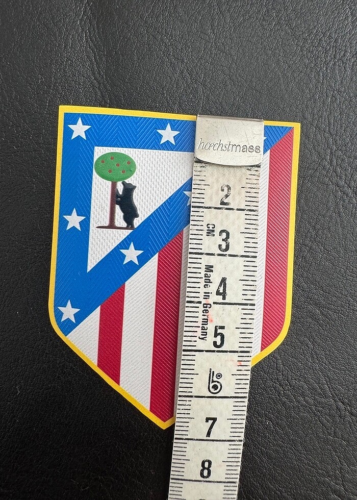 4 adet kabartma arma. Ütü baskıdır - Görsel 2