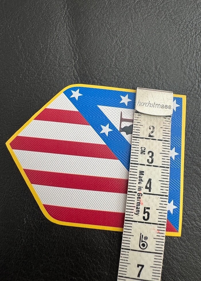 4 adet kabartma arma. Ütü baskıdır - Görsel 3