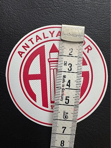 s Beden 4 adet Antalyaspor kabartma uv ütü baskı