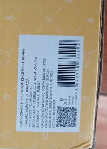  Beden Karaca silikon kek seti