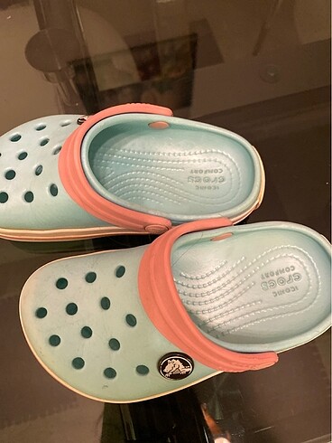 24 Beden turkuaz Renk Crocs terlik c8