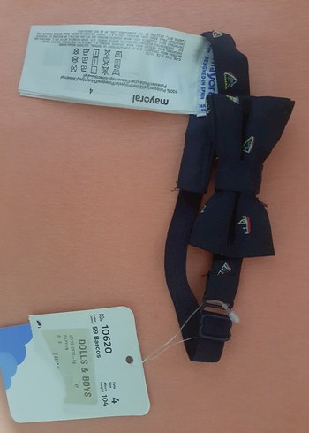 Çocuk Kravatı ve papyon - Görsel 6