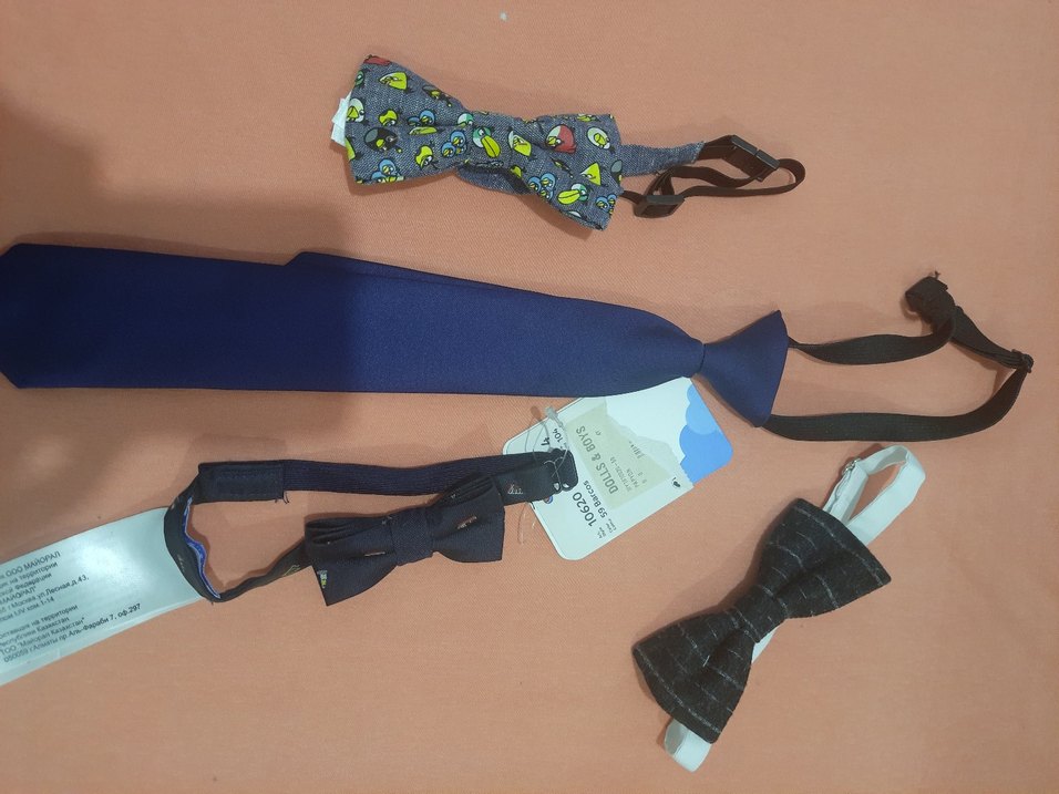 Çocuk Kravatı ve papyon - Görsel 2