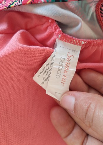 Defacto Çapraz Bantlı Pembe Mayo - Görsel 5