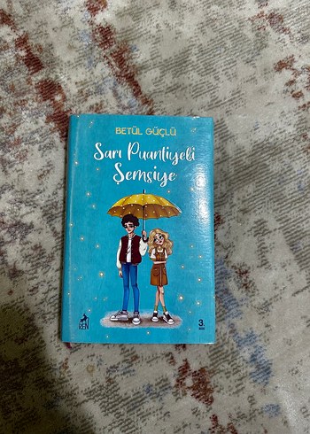 Sarı Puantiyeli Şemsiye - Betül Güçlü