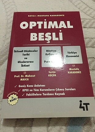 Optimal beşli