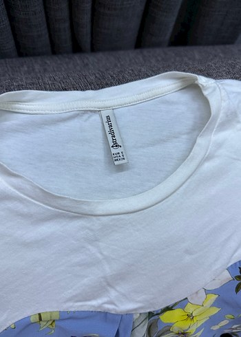 Beyaz Kısa Kollu Tişört stradivarius - Görsel 5