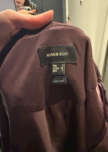 Kahverengi Kadın Düğmeli Blazer Ceket - Görsel 4