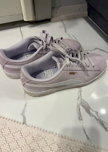 Mor Süet Kadın Spor Ayakkabı PUMA - Görsel 3