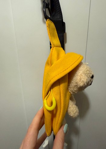 Sarı Ayıcık Figürlü Peluş Çanta - Görsel 4