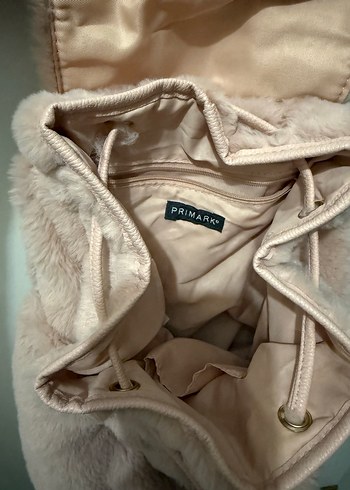 Pembe Peluş Sırt Çantası - Görsel 3