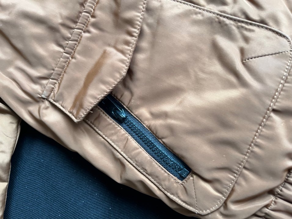 Erkek Çocuk Bej Kapüşonlu Mont - Görsel 4