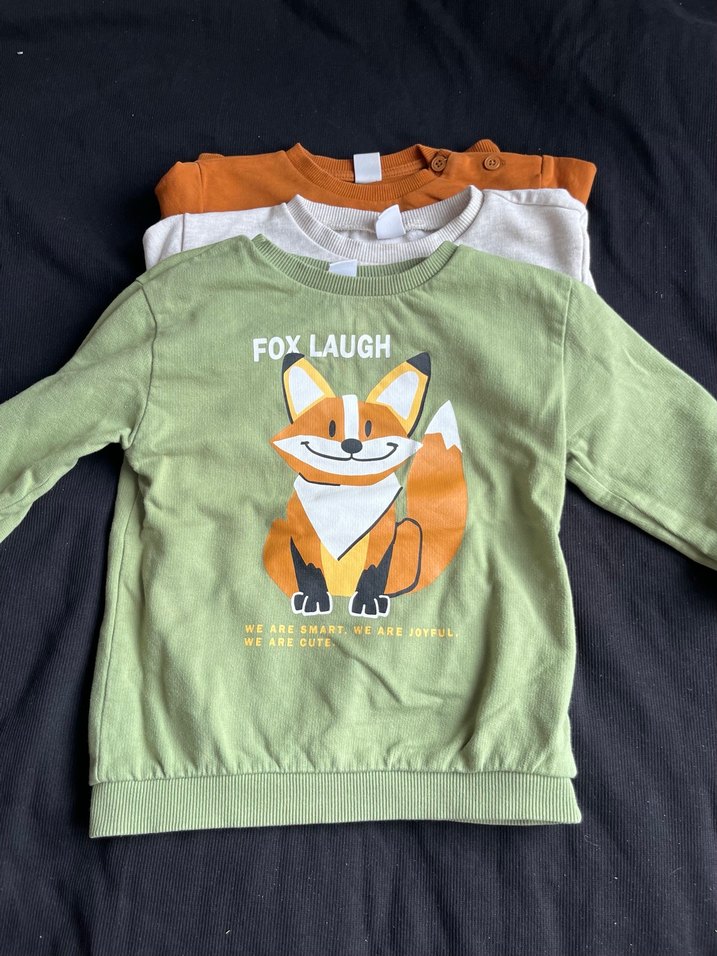 Erkek Çocuk Baskılı Uzun Kollu Sweatshirt - Görsel 2