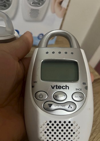 Vtech Dijital Bebek Telsizi Beyaz-Gri - Görsel 4