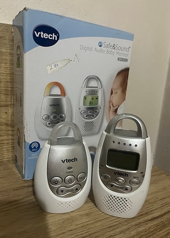 Vtech Dijital Bebek Telsizi Beyaz-Gri - Görsel 2