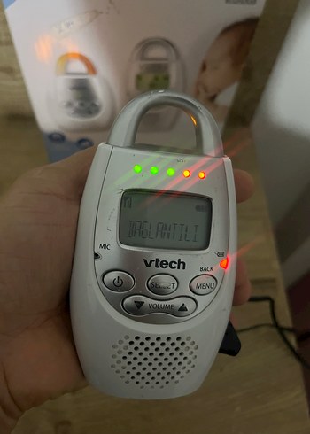 Vtech Dijital Bebek Telsizi Beyaz-Gri - Görsel 6