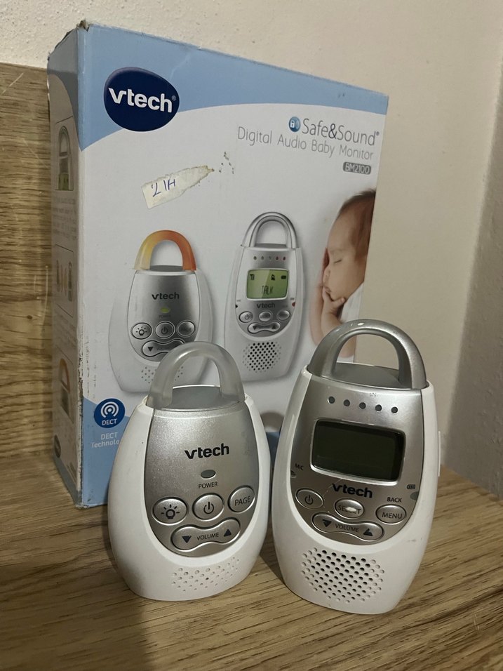 Vtech Dijital Bebek Telsizi Beyaz-Gri - Görsel 2