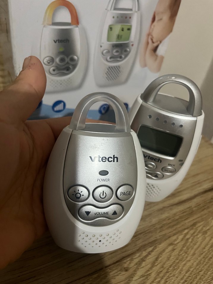 Vtech Dijital Bebek Telsizi Beyaz-Gri - Görsel 3