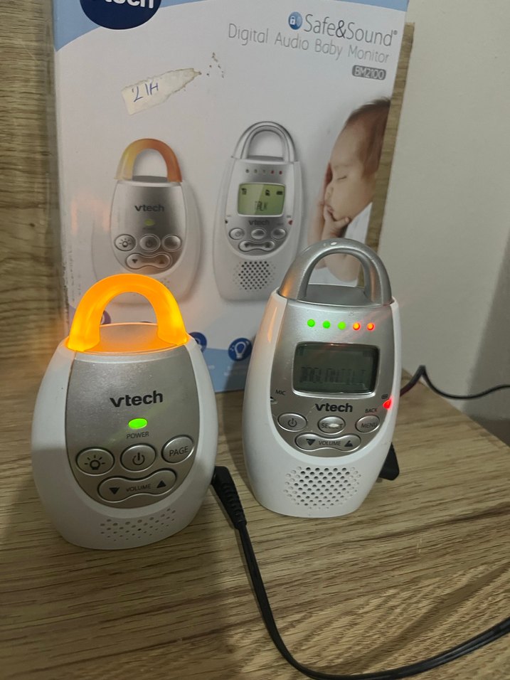 Vtech Dijital Bebek Telsizi Beyaz-Gri - Görsel 5