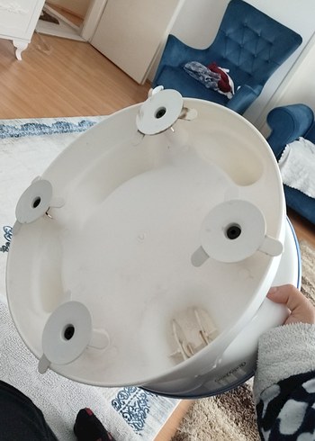 Mavi vakumlu banyo oturağı - Görsel 2