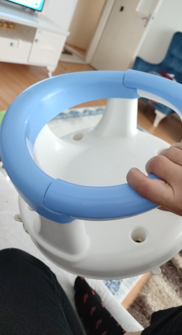 Mavi vakumlu banyo oturağı - Görsel 3