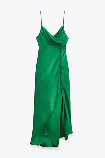 Zara Zara saten elbise