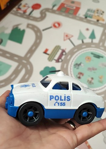 Beyaz Polis ve Ambulans Oyuncak Arabalar - Görsel 2
