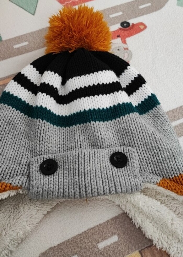 Erkek çocuk kışlık bere  - Görsel 3