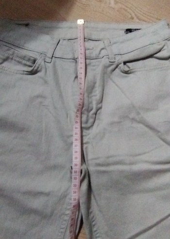 Gri, buz mavisi gibi Denim Pantolon - Görsel 5