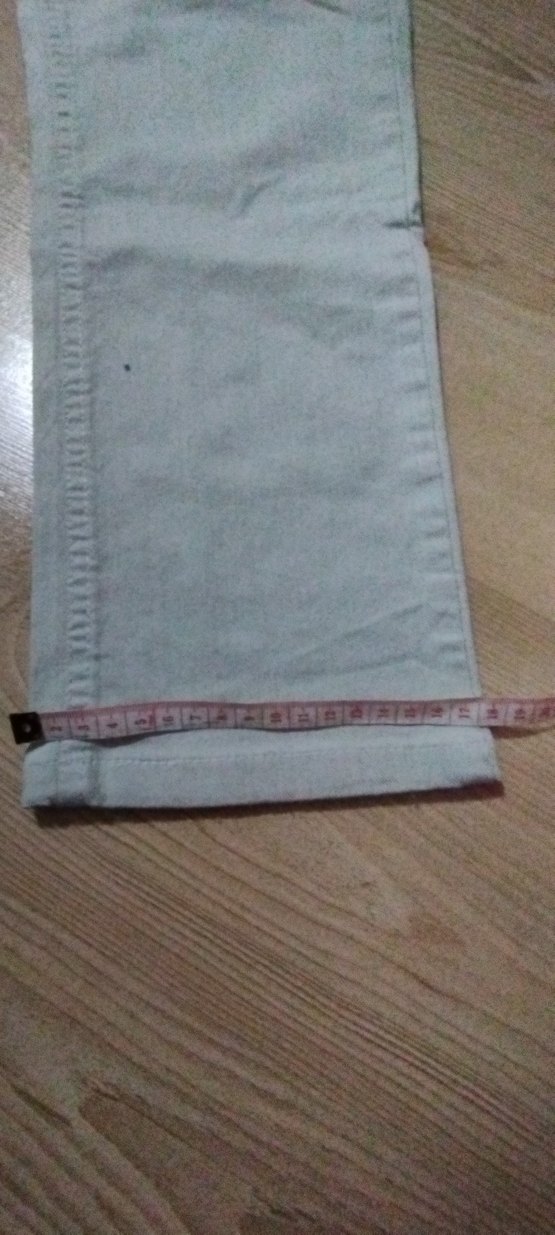 Gri, buz mavisi gibi Denim Pantolon - Görsel 3