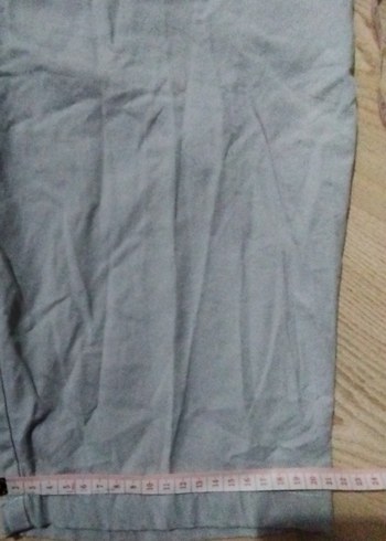 Gri, mavi arası Kısa Pantolon - Görsel 4