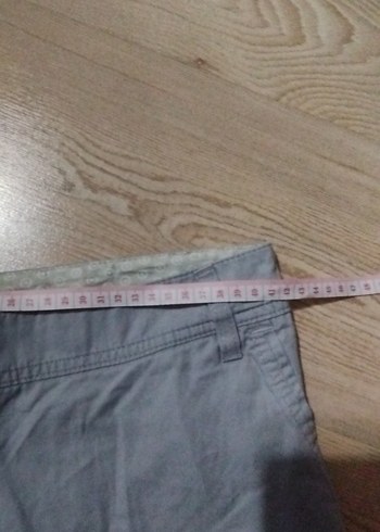 Gri, mavi arası Kısa Pantolon - Görsel 3