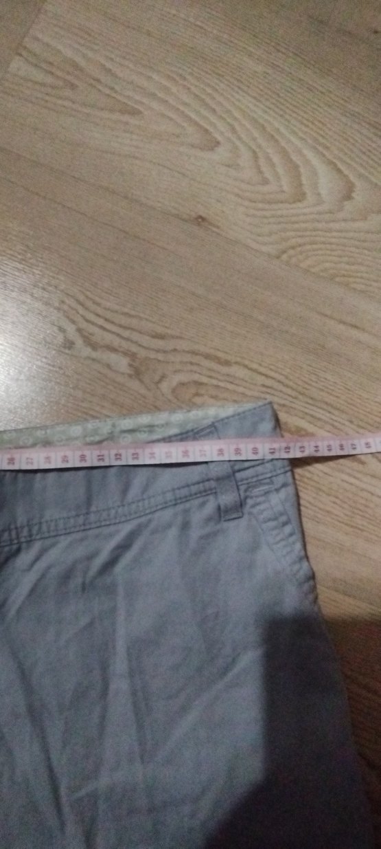 Gri, mavi arası Kısa Pantolon - Görsel 3