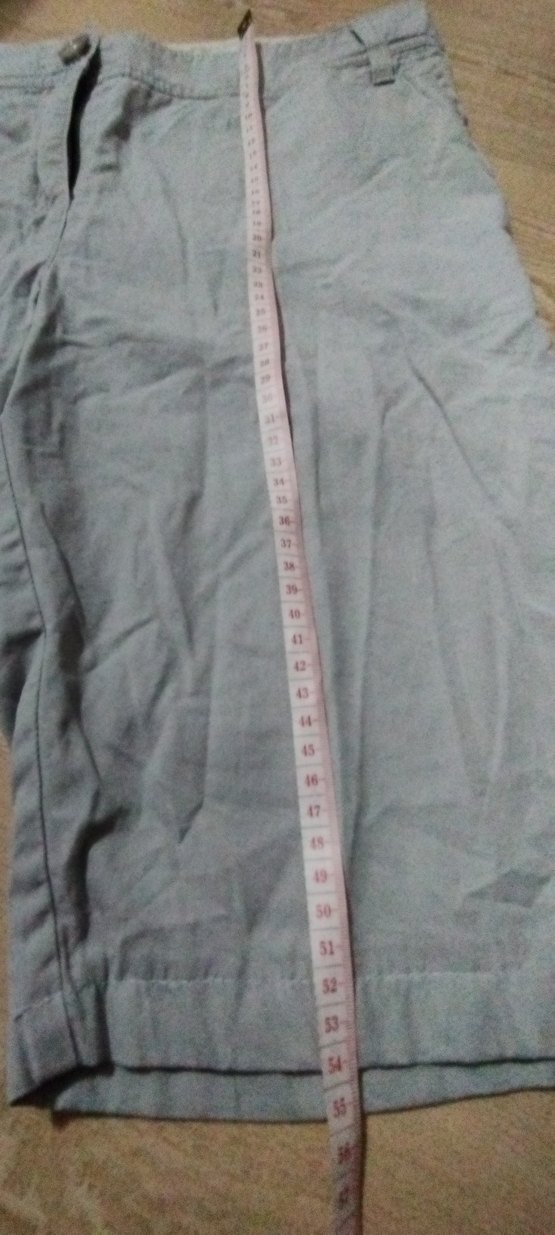 Gri, mavi arası Kısa Pantolon - Görsel 2