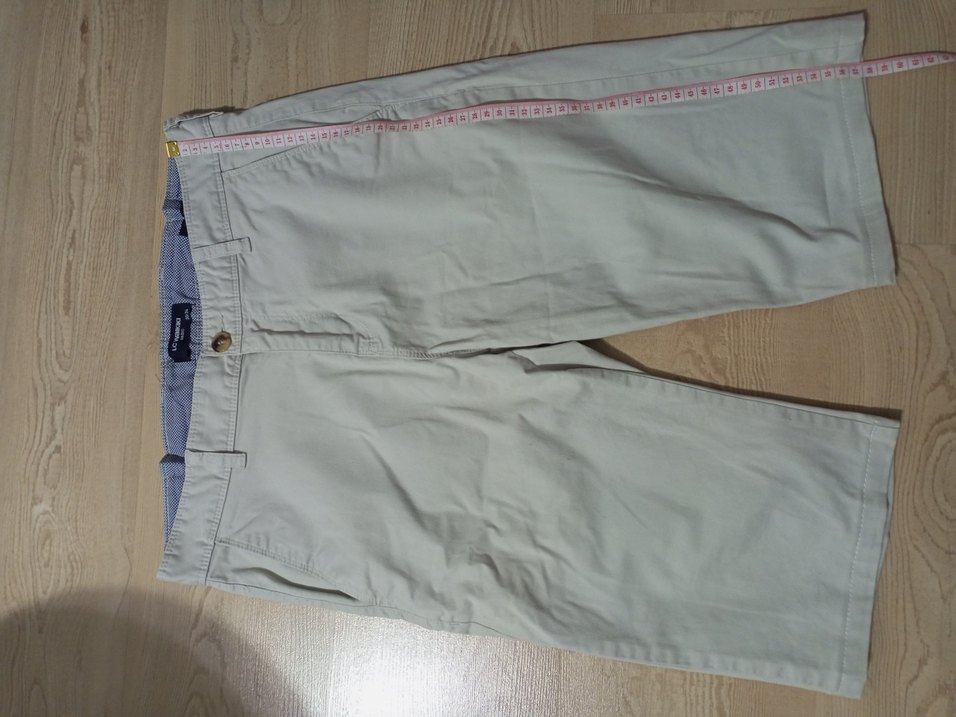 Bej, gri arası Pamuklu Erkek ŞORT - Görsel 2