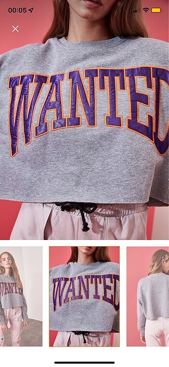 Crop sweat