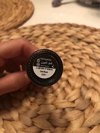  Beden siyah Renk Jel eyeliner