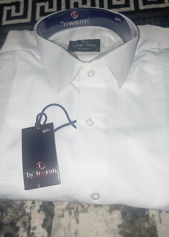 Beyaz uzun Kollu Erkek Gömlek - Görsel 2