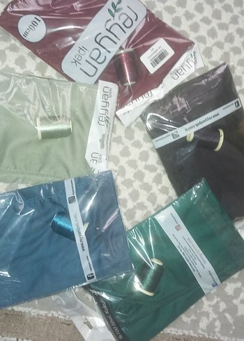 11 adet zürafa çekilmiş Düz Renk  yazma ve 1adet gri pullu yazma - Görsel 4