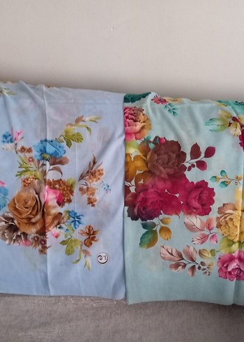 Adet fiyatıdır
 Kadın Çok Renkli Bohem Tarzı yazma - Görsel 2