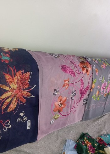 Adet fiyatıdır
 Kadın Çok Renkli Bohem Tarzı yazma - Görsel 20