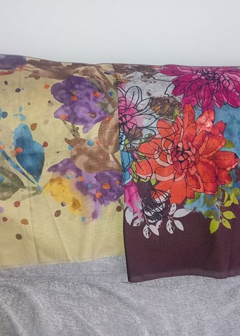 Adet fiyatıdır
 Kadın Çok Renkli Bohem Tarzı yazma - Görsel 13