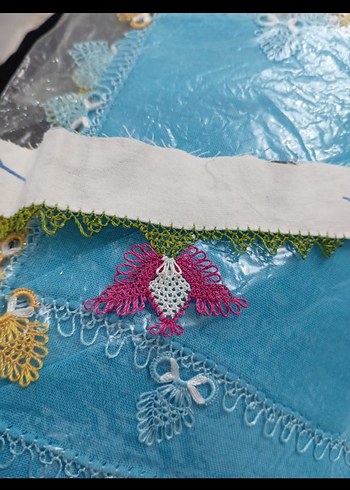 Bohem Çok Renkli iğne oyası modelleri sipariş üzeri çalışıyorum - Görsel 6