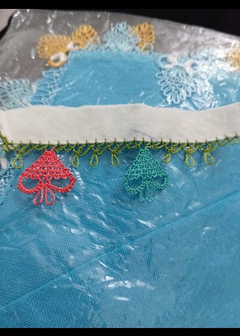 Bohem Çok Renkli iğne oyası modelleri sipariş üzeri çalışıyorum - Görsel 4