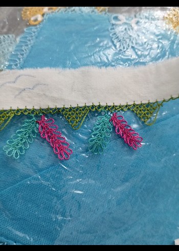 Bohem Çok Renkli iğne oyası modelleri sipariş üzeri çalışıyorum - Görsel 3