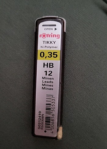 0.35 Rotring Kalem ve Uç - Görsel 3