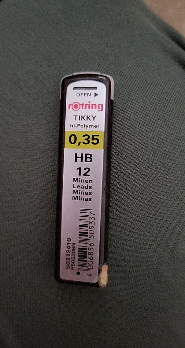 0.35 Rotring Kalem ve Uç - Görsel 3